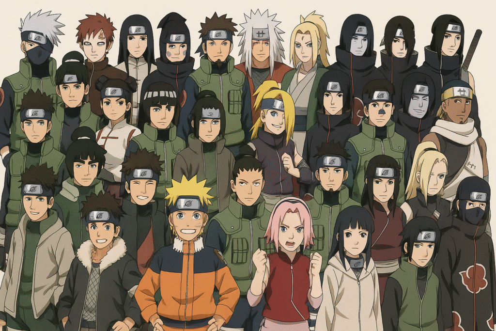 anime naruto characters